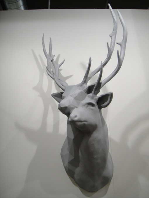 Kohei Nawa, 'Polygon-Double-Deer 2', mixed media, 159.3 x 80.3 x 63.2cm, 2011
